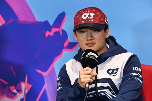 TSUNODA Yuki (jap), Scuderia AlphaTauri AT03, portrait press conference, PK, Pressekonferenz during the Formula 1 Rolex Grosser Preis Von Osterreich 2022, 2022 Austrian Grand Prix, 11th round of the 2022 FIA Formula One World Championship, WM, Weltmeisterschaft from July 8 to 10, 2022 on the Red Bull Ring, in Spielberg, Austria - F1 - AUSTRIAN GRAND PRIX 2022 DPPI Panoramic GP2211_140853DSC_5324