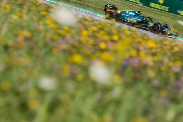08.07.2022, Red Bull Ring, Spielberg, AUT, FIA, Formel 1, Grosser Preis von Österreich, Freies Training, im Bild Lance Stroll (CAN, Aston Martin) Lance Stroll of Canada during a training day before the Austrian FIA Formula One Grand Prix at the Red Bull Ring in Spielberg, Austria on 2022 07 08. Expa Spielberg