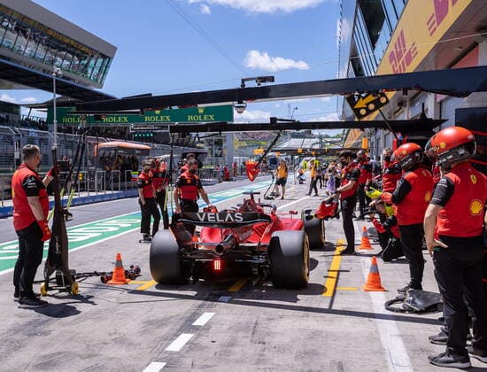 08.07.2022, Red Bull Ring, Spielberg, AUT, FIA, Formel 1, Grosser Preis von Österreich, Freies Training, im Bild Charles Leclerc (MON, Ferrari) Charles Leclerc of Monaco during a training day before the Austrian FIA Formula One Grand Prix at the Red Bull Ring in Spielberg, Austria on 2022 07 08. Expa Spielberg
