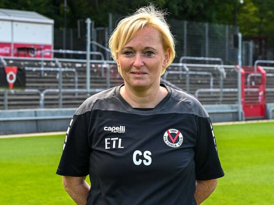 Claudia Stier; Viktoria Koeln. Viktoria Koeln, 3. Bundesliga, Fussball, Portraettermin 2022 23, Portraet, Saison 2022 2023, 08.07.2022 Viktoria Koeln, 3. Bundesliga, Fussball, Portraettermin 2022 2023, Portraet, Saison 2022 2023, 08.07.2022 Koeln Copyright: xEibner-Pressefotox EP_THR