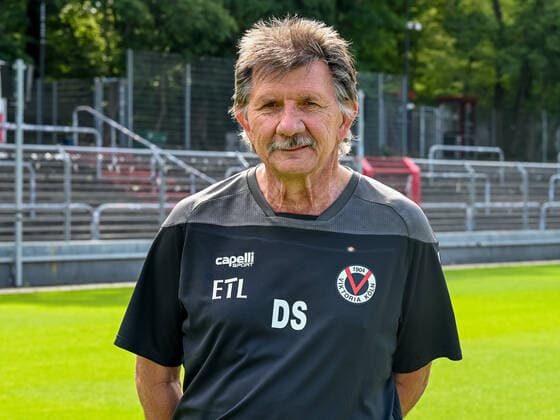 Dieter Schick; Viktoria Koeln. Viktoria Koeln, 3. Bundesliga, Fussball, Portraettermin 2022 23, Portraet, Saison 2022 2023, 08.07.2022 Viktoria Koeln, 3. Bundesliga, Fussball, Portraettermin 2022 2023, Portraet, Saison 2022 2023, 08.07.2022 Koeln Copyright: xEibner-Pressefotox EP_THR