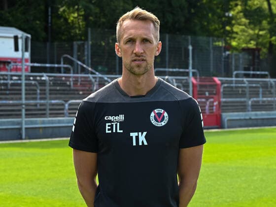 Tim Kruse; Viktoria Koeln. Viktoria Koeln, 3. Bundesliga, Fussball, Portraettermin 2022 23, Portraet, Saison 2022 2023, 08.07.2022 Viktoria Koeln, 3. Bundesliga, Fussball, Portraettermin 2022 2023, Portraet, Saison 2022 2023, 08.07.2022 Koeln Copyright: xEibner-Pressefotox EP_THR