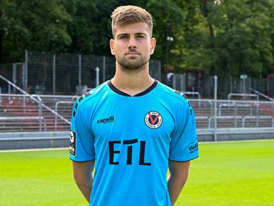 Ben Voll; Viktoria Koeln. Viktoria Koeln, 3. Bundesliga, Fussball, Portraettermin 2022 23, Portraet, Saison 2022 2023, 08.07.2022 Viktoria Koeln, 3. Bundesliga, Fussball, Portraettermin 2022 2023, Portraet, Saison 2022 2023, 08.07.2022 Koeln Copyright: xEibner-Pressefotox EP_THR