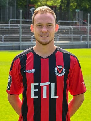 Frederico Palacios; Viktoria Koeln. Viktoria Koeln, 3. Bundesliga, Fussball, Portraettermin 2022 23, Portraet, Saison 2022 2023, 08.07.2022 Viktoria Koeln, 3. Bundesliga, Fussball, Portraettermin 2022 2023, Portraet, Saison 2022 2023, 08.07.2022 Koeln Copyright: xEibner-Pressefotox EP_THR