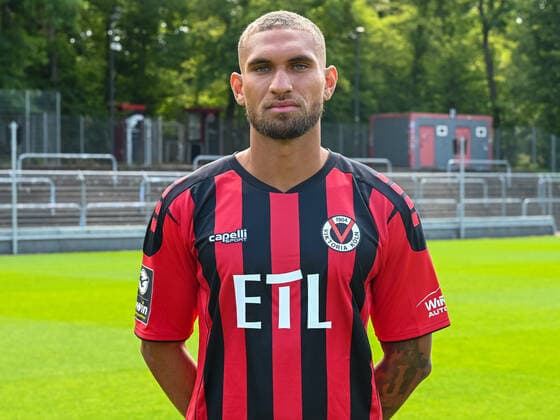Kevin Lankford; Viktoria Koeln. Viktoria Koeln, 3. Bundesliga, Fussball, Portraettermin 2022 23, Portraet, Saison 2022 2023, 08.07.2022 Viktoria Koeln, 3. Bundesliga, Fussball, Portraettermin 2022 2023, Portraet, Saison 2022 2023, 08.07.2022 Koeln Copyright: xEibner-Pressefotox EP_THR