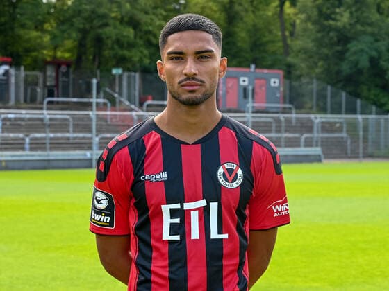 Simon Stehle; Viktoria Koeln. Viktoria Koeln, 3. Bundesliga, Fussball, Portraettermin 2022 23, Portraet, Saison 2022 2023, 08.07.2022 Viktoria Koeln, 3. Bundesliga, Fussball, Portraettermin 2022 2023, Portraet, Saison 2022 2023, 08.07.2022 Koeln Copyright: xEibner-Pressefotox EP_THR
