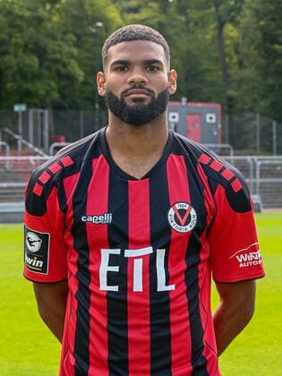 Jamil Siebert; Viktoria Koeln. Viktoria Koeln, 3. Bundesliga, Fussball, Portraettermin 2022 23, Portraet, Saison 2022 2023, 08.07.2022 Viktoria Koeln, 3. Bundesliga, Fussball, Portraettermin 2022 2023, Portraet, Saison 2022 2023, 08.07.2022 Koeln Copyright: xEibner-Pressefotox EP_THR