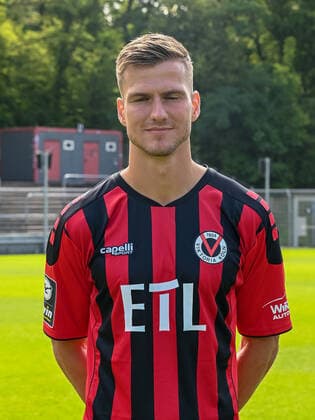 Moritz Fritz; Viktoria Koeln. Viktoria Koeln, 3. Bundesliga, Fussball, Portraettermin 2022 23, Portraet, Saison 2022 2023, 08.07.2022 Viktoria Koeln, 3. Bundesliga, Fussball, Portraettermin 2022 2023, Portraet, Saison 2022 2023, 08.07.2022 Koeln Copyright: xEibner-Pressefotox EP_THR