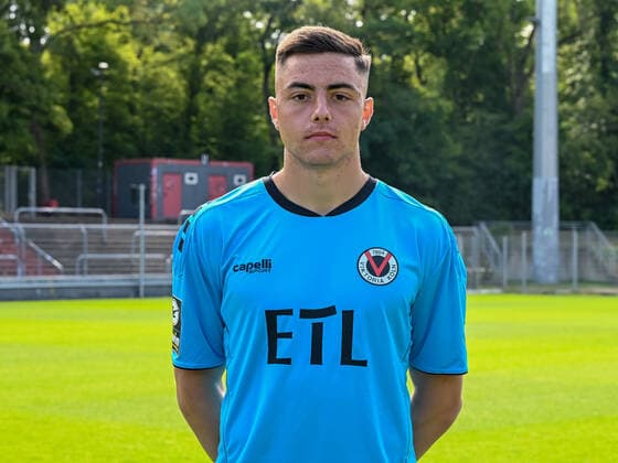 Elias Boerdner; Viktoria Koeln. Viktoria Koeln, 3. Bundesliga, Fussball, Portraettermin 2022 23, Portraet, Saison 2022 2023, 08.07.2022 Viktoria Koeln, 3. Bundesliga, Fussball, Portraettermin 2022 2023, Portraet, Saison 2022 2023, 08.07.2022 Koeln Copyright: xEibner-Pressefotox EP_THR