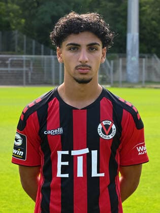Youssef Amyn; Viktoria Koeln. Viktoria Koeln, 3. Bundesliga, Fussball, Portraettermin 2022 23, Portraet, Saison 2022 2023, 08.07.2022 Viktoria Koeln, 3. Bundesliga, Fussball, Portraettermin 2022 2023, Portraet, Saison 2022 2023, 08.07.2022 Koeln Copyright: xEibner-Pressefotox EP_THR