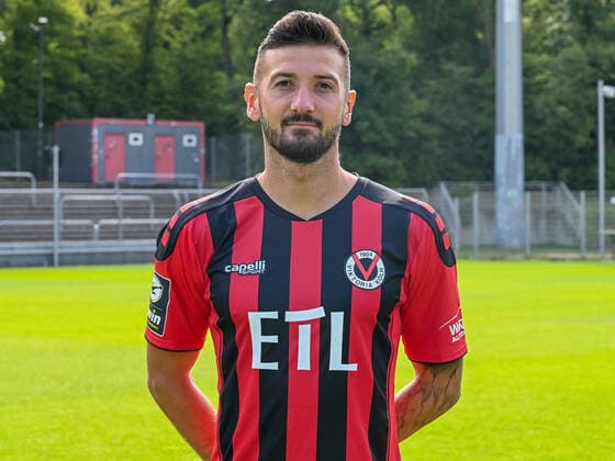 Patrick Koronkiewicz; Viktoria Koeln. Viktoria Koeln, 3. Bundesliga, Fussball, Portraettermin 2022 23, Portraet, Saison 2022 2023, 08.07.2022 Viktoria Koeln, 3. Bundesliga, Fussball, Portraettermin 2022 2023, Portraet, Saison 2022 2023, 08.07.2022 Koeln Copyright: xEibner-Pressefotox EP_THR