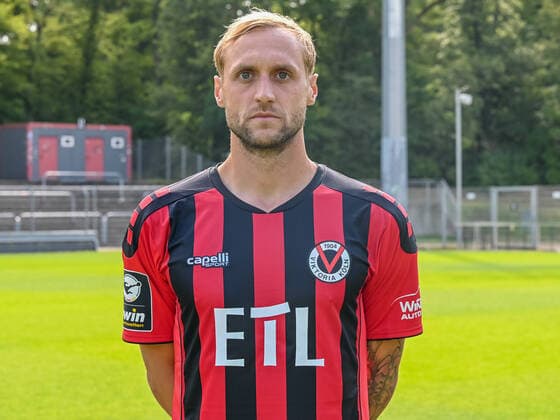 Marcel Risse; Viktoria Koeln. Viktoria Koeln, 3. Bundesliga, Fussball, Portraettermin 2022 23, Portraet, Saison 2022 2023, 08.07.2022 Viktoria Koeln, 3. Bundesliga, Fussball, Portraettermin 2022 2023, Portraet, Saison 2022 2023, 08.07.2022 Koeln Copyright: xEibner-Pressefotox EP_THR