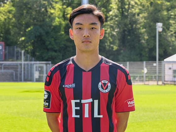 Seokju Hong; Viktoria Koeln. Viktoria Koeln, 3. Bundesliga, Fussball, Portraettermin 2022 23, Portraet, Saison 2022 2023, 08.07.2022 Viktoria Koeln, 3. Bundesliga, Fussball, Portraettermin 2022 2023, Portraet, Saison 2022 2023, 08.07.2022 Koeln Copyright: xEibner-Pressefotox EP_THR