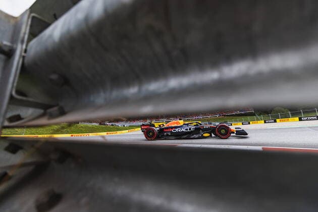 09.07.2022, Red Bull Ring, Spielberg, AUT, FIA, Formel 1, Grosser Preis von Österreich, Freies Training, im Bild Max Verstappen (NED, Red Bull Racing) Max Verstappen of Netherlands during the training for the Austrian FIA Formula One Grand Prix at the Red Bull Ring in Spielberg, Austria on 2022 07 09. Expa Spielberg