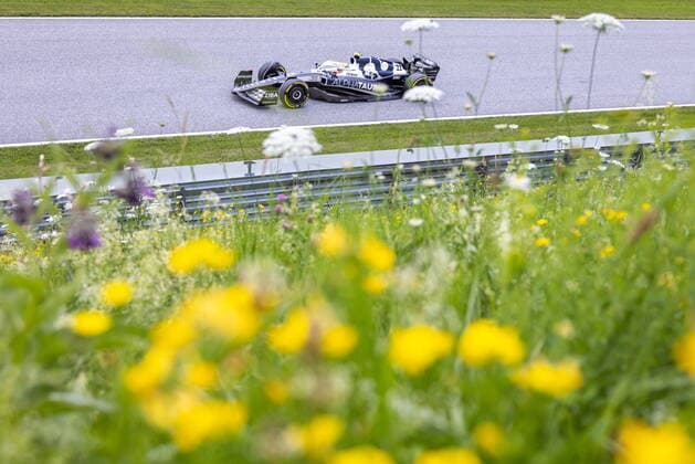 09.07.2022, Red Bull Ring, Spielberg, AUT, FIA, Formel 1, Grosser Preis von Österreich, Freies Training, im Bild Yuki Tsunoda (JPN, Alpha Tauri) Yuki Tsunoda of Japan during the training for the Austrian FIA Formula One Grand Prix at the Red Bull Ring in Spielberg, Austria on 2022 07 09. Expa Spielberg