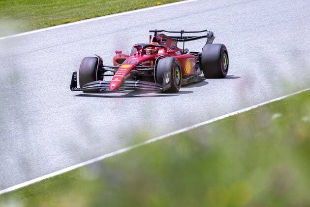 09.07.2022, Red Bull Ring, Spielberg, AUT, FIA, Formel 1, Grosser Preis von Österreich, Freies Training, im Bild Charles Leclerc (MON, Ferrari) Charles Leclerc of Monaco during the training for the Austrian FIA Formula One Grand Prix at the Red Bull Ring in Spielberg, Austria on 2022 07 09. Expa Spielberg