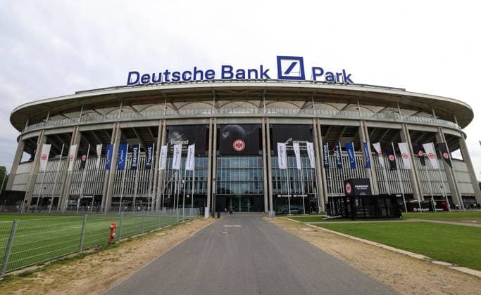 Mandatory Credit: Photo by Simon Dael Shutterstock (12925375d) A general view of the stadium Eintracht Frankfurt v West Ham United, UEFA Europa League, Semi Final, Second Leg, Football, Deutsche Bank Park, Frankfurt, Germany - 05 May 2022 EDITORIAL USE ONLY No use with unauthorised audio, video, data, fixture lists, club league logos or live services. Online in-match use limited to 120 images, no video emulation. No use in betting, games or single club league player publications. Eintracht Frankfurt v West Ham United, UEFA Europa League, Semi Final, Second Leg, Football, Deutsche Bank Park, Frankfurt, Germany - 05 May 2022 EDITORIAL USE ONLY No use with unauthorised audio, video, data, fixture lists, club league logos or live services. Online in-match use limited to 120 images, no video emulation. No use in betting, games or single club league player publications. Copyright: xSimonxDael Shutterstockx 12925375d