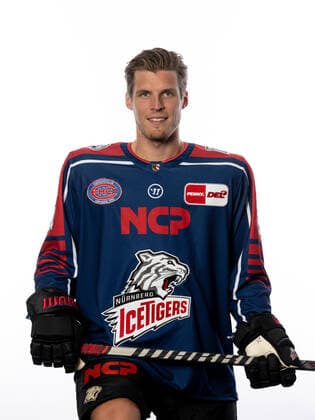Marcus Weber (24, Nürnberg Ice Tigers, Nuernberg Ice Tigers ), Nuernberg Ice Tigers Portraits, Eishockey, DEL, 01.08.2022, Nuernberg Ice Tigers Portraits, Eishockey, DEL, 01.08.2022 Copyright: xThomasxHahnx xEibner-Pressefotox EP_NIT