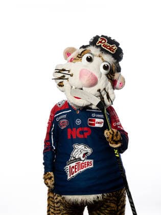 Pucki (Maskottchen, Nürnberg Ice Tigers, Nuernberg Ice Tigers ), Nuernberg Ice Tigers Portraits, Eishockey, DEL, 01.08.2022, Nuernberg Ice Tigers Portraits, Eishockey, DEL, 01.08.2022 Copyright: xThomasxHahnx xEibner-Pressefotox EP_NIT