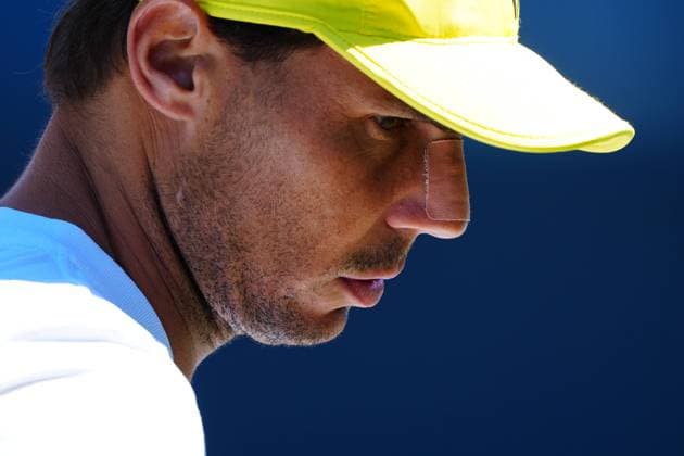 Mandatory Credit: Photo by Javier Garcia Shutterstock (13357869aw) Rafael Nadal practices with a plaster on his nose US Open Championships 2022, Day Five, USTA National Tennis Center, Flushing Meadows, New York, USA - 02 Sep 2022 US Open Championships 2022, Day Five, USTA National Tennis Center, Flushing Meadows, New York, USA - 02 Sep 2022 Copyright: xJavierxGarcia Shutterstockx 13357869aw