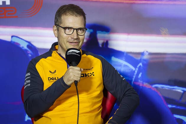 SEIDL Andreas, Team Principal of McLaren F1 Team, portrait, team principal press conference, PK, Pressekonferenz during the Formula 1 Heineken Dutch Grand Prix 2022, 15th round of the 2022 FIA Formula One World Championship, WM, Weltmeisterschaft from September 2 to 4, 2022 on the Zandvoort Circuit, in Netherlands, Belgium - F1 - DUTCH GRAND PRIX 2022 DPPI Panoramic 00122035_AV6_7312.JPG_
