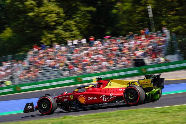 September 10, 2022, Monza, Italy: Monza, Italy, Autodromo Nazionale Monza, September 10, 2022, Charles Leclerc driving the (16) Scuderia Ferrari F1-75 during 2022 Formula 1 Pirelli Gran Premio d Italia - Grand Prix of Italy - Free practice and qualifying - Formula 1 Championship. Formula 1 Championship - 2022 Formula 1 Pirelli Gran Premio d Italia - Grand Prix of Italy - Free practice and qualifying, Monza, Italy - ZUMAl164 20220910_zsa_l164_001 Copyright: xLucaxRossinix