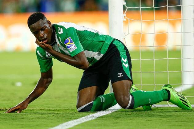 Fußball, EL, Real Betis Sevilla - PFC Ludogorets Razgrad Mandatory Credit: Photo by Pressinphoto Shutterstock (13393484u) Luiz Henrique of Real Betis Real Betis v PFC Ludororets, UEFA Europa League, Group C, date 2. Football, Benito Villamarin Stadium, Sevilla, Spain - 13 Sep 2022 Editorial use only Real Betis v PFC Ludororets, UEFA Europa League, Group C, date 2. Football, Benito Villamarin Stadium, Sevilla, Spain - 13 Sep 2022 Editorial use only Copyright: xPressinphoto Shutterstockx 13393484u