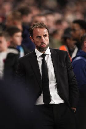 Mandatory Credit: Photo by Matt Impey Shutterstock (13422173f) Manager of England Gareth Southgate England v Germany, Football, UEFA Nations Cup, Wembley Stadium, Wembley, London, UK - 26 09 2022 Editorial use only England v Germany, Football, UEFA Nations Cup, Wembley Stadium, Wembley, London, UK - 26 09 2022 Editorial use only Copyright: xMattxImpey Shutterstockx 13422173f