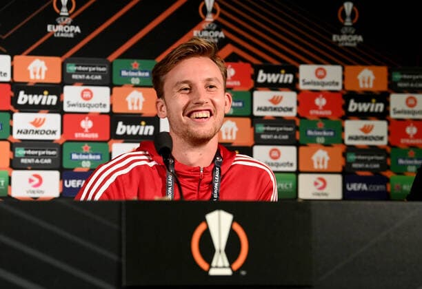 Sport Bilder des Tages Fussball, Herren, Saison 2022 2023, Europa League, Malmö FF - 1. FC Union Berlin (Gruppenphase, Gruppe D, 3. Spieltag), Pressekonferenz und Training des 1. FC Union am Tag vor dem Spiel im Eleda Stadium, Torwart Frederik Rönnow (1. FC Union), 05.10. 2022, Copyright: xMatthiasxKochx