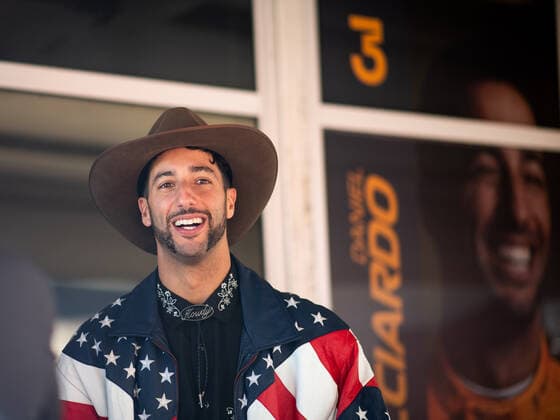 Daniel Ricciardo (AUS, McLaren F1 Team 3) lacht, USA, Formel 1 Grand Prix der USA, Circuit of the Americas Austin, Mediaday, 20.10.2022 USA, Formel 1 Grand Prix der USA, Circuit of the Americas Austin, Mediaday, 20.10.2022 Austin Copyright: xEibner Memmlerx EP_MMR