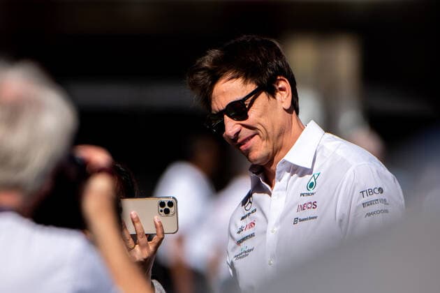 Toto Wolff (Mercedes AMG Petronas F1 Team, Teamchef), USA, Formel 1 Grand Prix der USA, Circuit of the Americas Austin, Freies Training, 21.10.2022 USA, Formel 1 Grand Prix der USA, Circuit of the Americas Austin, Freies Training, 21.10.2022 Austin Copyright: xEibner Memmlerx EP_MMR