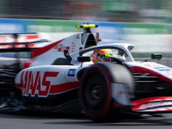 Mick Schumacher (GER, Haas F1 Team 47), MEX, Formel 1 Grand Prix von Mexiko, Autodromo Hermanos Rodriguez Mexico City, Qualifying, 29.10.2022 MEX, Formel 1 Grand Prix von Mexiko, Autodromo Hermanos Rodriguez Mexico City, Qualifying, 29.10.2022 Mexico City Copyright: xEibner Memmlerx EP_MMR