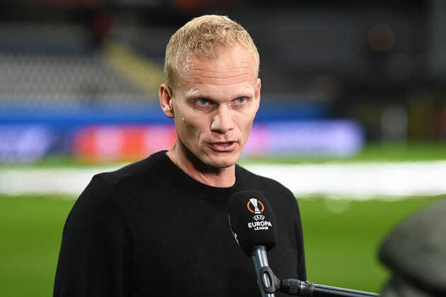 Fussball, Herren, Saison 2022 2023, Europa League (Gruppenphase, Gruppe D, 6. Spieltag), Royale Union Saint-Gilloise - 1. FC Union Berlin, Karel Geraerts (Royale Union Saint-Gilloise, Trainer Cheftrainer) im Interview vor dem Spiel , 03.11. 2022, Copyright: xMatthiasxKochx
