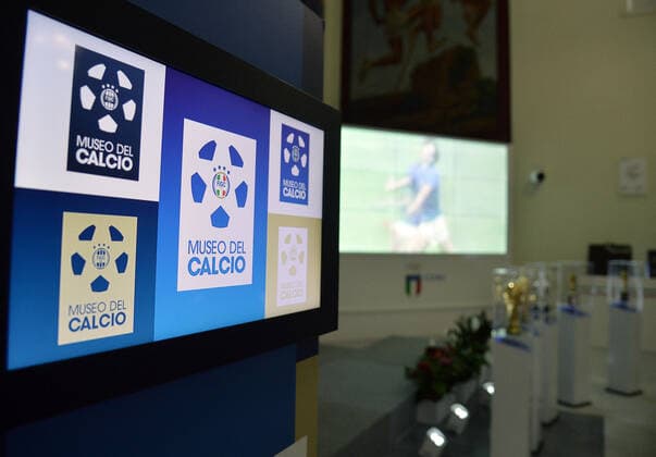 November 9, 2022, ROME, ITALY: Inauguration of the exhibition of soccer memorabilia from the 1930s La Storia siamo noi ( We are history ) at the CONI Hall of Honor, in Rome, Italy, 09 November 2022. From the cup won at the last European championships to many memorabilia that have accompanied the history of soccer in Italy: the national team, Nationalteam is on display in Rome at the CONI Hall of Honor today and tomorrow with some of the jewels of the Coverciano Football Museum. We are the story - the title of the exhibition open to the public on 9 and 10 November, with free admission - which will allow visitors to closely admire part of the immense heritage of memorabilia, trophies, jerseys, balls, shoes, memorabilia and images of all kinds related to the 112 years of the Azzurri available at the historic headquarters of the Football Museum, which has been located since 1990 next to the Federal Technical Center of Coverciano..ANSA FABIO CIMAGLIA Italy: soccer, exhibition La Storia siamo noi - ZUMAa110 20221109_zaf_a110_009 Copyright: xFabioxCimagliax