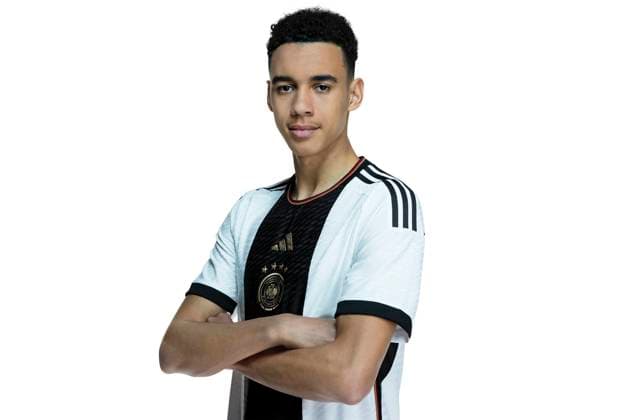 DFB Maenner Nationalmannschaft, Mens national team, Nationalteam Germany, Deutschland, Kader fuer die FIFA Weltmeisterschaft in Katar 2022, Squad for the FIFA World Cup, WM, Weltmeisterschaft, Fussball in Qatar, 2022, Jamal Musiala, Frankfurt am Main, 22.03.2022, Foto: Thomas Boecker DFB DFB Maenner Nationalmannschaft WM 2022