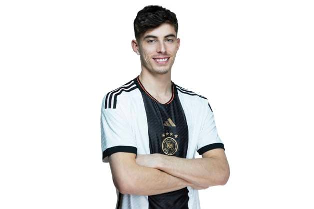 DFB Maenner Nationalmannschaft, Mens national team, Nationalteam Germany, Deutschland, Kader fuer die FIFA Weltmeisterschaft in Katar 2022, Squad for the FIFA World Cup, WM, Weltmeisterschaft, Fussball in Qatar, 2022, Kai Havertz, Frankfurt am Main, 22.03.2022, Foto: Thomas Boecker DFB DFB Maenner Nationalmannschaft WM 2022
