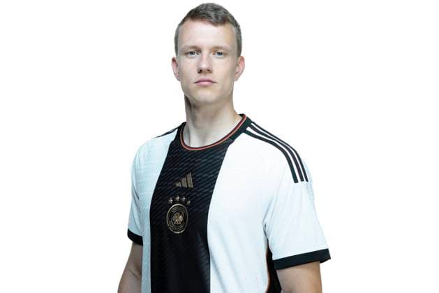 DFB Maenner Nationalmannschaft, Mens national team, Nationalteam Germany, Deutschland, Kader fuer die FIFA Weltmeisterschaft in Katar 2022, Squad for the FIFA World Cup, WM, Weltmeisterschaft, Fussball in Qatar, 2022, Lukas Klostermann, Herzogenaurach, 31.05.2022, Foto: Thomas Boecker DFB DFB Maenner Nationalmannschaft WM 2022