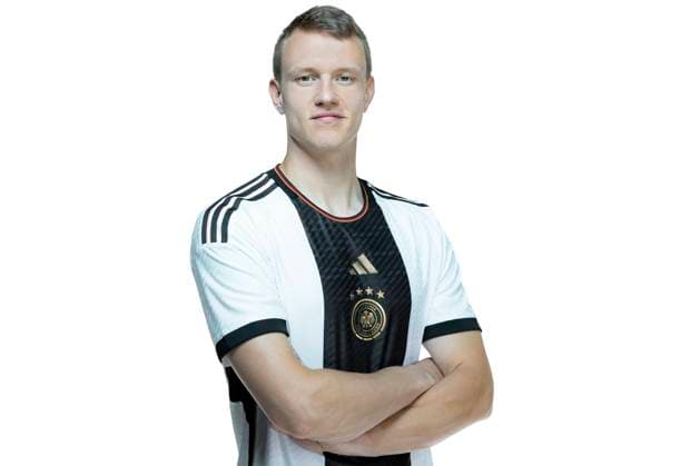 DFB Maenner Nationalmannschaft, Mens national team, Nationalteam Germany, Deutschland, Kader fuer die FIFA Weltmeisterschaft in Katar 2022, Squad for the FIFA World Cup, WM, Weltmeisterschaft, Fussball in Qatar, 2022, Lukas Klostermann, Herzogenaurach, 31.05.2022, Foto: Thomas Boecker DFB DFB Maenner Nationalmannschaft WM 2022