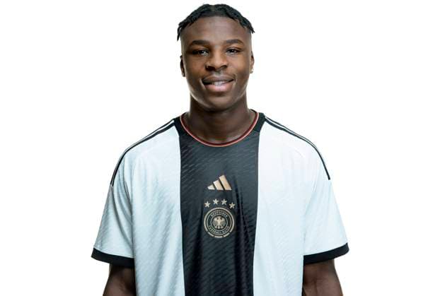 DFB Maenner Nationalmannschaft, Mens national team, Nationalteam Germany, Deutschland, Kader fuer die FIFA Weltmeisterschaft in Katar 2022, Squad for the FIFA World Cup, WM, Weltmeisterschaft, Fussball in Qatar, 2022, Armel Bella Kotchap, Frankfurt am Main, 19.09.2022, Foto: Thomas Boecker DFB DFB Maenner Nationalmannschaft WM 2022