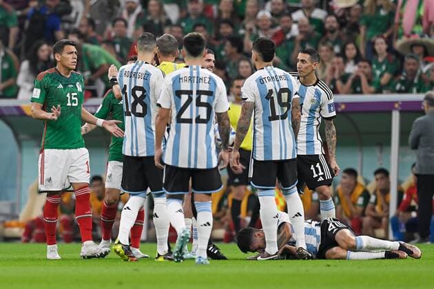 RECORD DATE NOT STATED FIFA World Cup, WM, Weltmeisterschaft, Fussball Qatar 2022 Argentina vs Mexico Nicolas Otamendi of Mexico during the game Argentina vs Mexican national team, Nationalteam (Mexico), Corresponding to Group C of the FIFA World Cup Qatar 2022, at Lusail Stadium, Lusail, Doha, November 26, 2022. <br><br> Nicolas Otamendi de Mexico durante el partido Argentina vs Seleccion Nacional Mexicana (Mexico), correspondiente al Grupo C de la Copa Mundial de la FIFA Qatar 2022, en el Estadio Lusail, Lusail, Doha, 26 de noviembre de 2022. LUSAIL DOHA QATAR Copyright: xJorgexMartinezx 20221126_12019