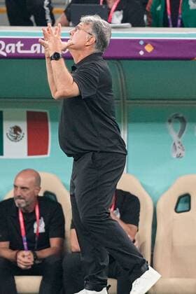 Mandatory Credit: Photo by Dave Shopland Shutterstock (13640353aw) Manager Gerardo Martino of Mexico Saudi Arabia v Mexico, FIFA World Cup, WM, Weltmeisterschaft, Fussball 2022, Group C, Football, Lusail Stadium, Al Daayen, Qatar - 30 Nov 2022 Editorial Use Only Saudi Arabia v Mexico, FIFA World Cup 2022, Group C, Football, Lusail Stadium, Al Daayen, Qatar - 30 Nov 2022 Editorial Use Only Copyright: xDavexShopland Shutterstockx 13640353aw