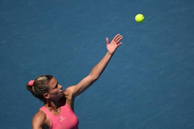 Mandatory Credit: Photo by James Gourley Shutterstock (13728737ci) Camila Giorgi in action during her third round match Australian Open, Day Six, Tennis, Melbourne Park, Melbourne, Australia - 21 Jan 2023 Australian Open, Day Six, Tennis, Melbourne Park, Melbourne, Australia - 21 Jan 2023 Copyright: xJamesxGourley Shutterstockx 13728737ci