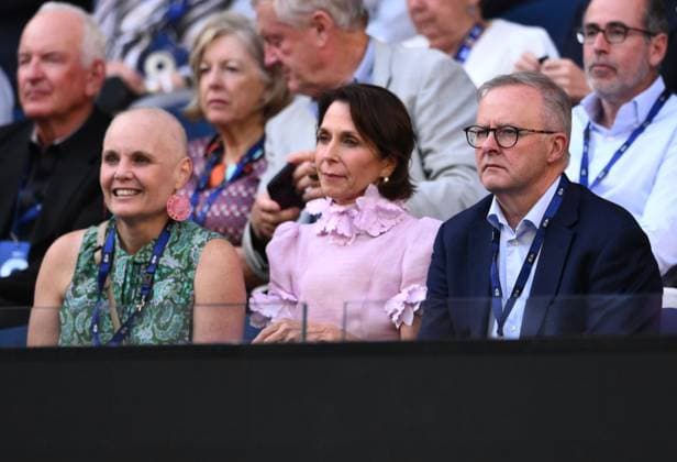 Mandatory Credit: Photo by James Gourley Shutterstock (13736332dp) Australian Prime Minister Anthony Albanese Australian Open, Day Twelve, Tennis, Melbourne Park, Melbourne, Australia - 27 Jan 2023 Australian Open, Day Twelve, Tennis, Melbourne Park, Melbourne, Australia - 27 Jan 2023 Copyright: xJamesxGourley Shutterstockx 13736332dp