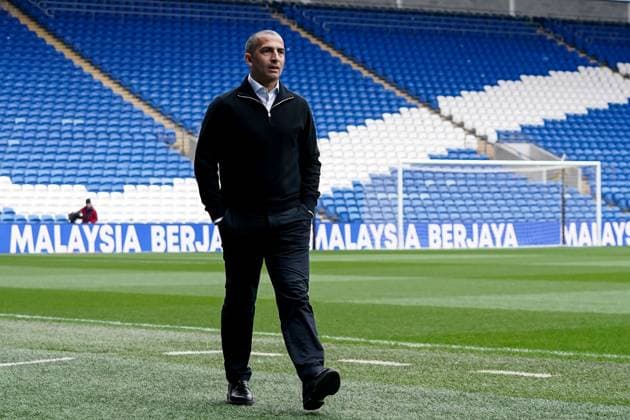 Mandatory Credit: Photo by Robbie Stephenson JMP Shutterstock (13792214s) Cardiff City manager Sabri Lamouchi Cardiff City v Bristol City, UK - 04 Mar 2023 EDITORIAL USE ONLY No use with unauthorised audio, video, data, fixture lists (outside the EU), club league logos or live services. Online in-match use limited to 45 images (+15 in extra time). No use to emulate moving images. No use in betting, games or single club league player publications services. Cardiff City v Bristol City, UK - 04 Mar 2023 EDITORIAL USE ONLY No use with unauthorised audio, video, data, fixture lists (outside the EU), club league logos or live services. Online in-match use limited to 45 images (+15 in extra time). No use to emulate moving images. No use in betting, games or Copyright: xRobbiexStephenson JMP Shutterstockx 13792214s