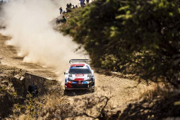 Motorsport, WRC, Rallye Mexiko 17 Sebastien OGIER (FRA), Vincent LANDAIS (FRA), TOYOTA GAZOO RACING WRT, TOYOTA GR Yaris Rally1 Hybrid, WRC, Motorsport Rallye, WM action during the Rally Guanajuato Mexico 2023, 3rd round of the 2023 WRC World Rally Car Championship, from March 16 to 19, 2023 at Leon, Guanajuato, in Mexico - AUTO - WRC - RALLY GUANAJUATO MEXICO 2023 DPPI Panoramic RPPA_2023_03_Mexico_424