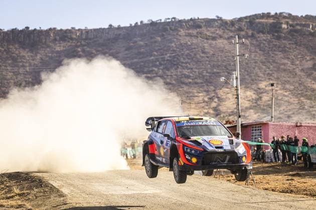 11 Thierry NEUVILLE (BEL), Martijn WYDAEGHE (BEL), HYUNDAI SHELL MOBIS WORLD RALLY TEAM, HYUNDAI I20 N Rally1 Hybrid, WRC, Motorsport Rallye, WM action during the Rally Guanajuato Mexico 2023, 3rd round of the 2023 WRC World Rally Car Championship, from March 16 to 19, 2023 at Leon, Guanajuato, in Mexico - AUTO - WRC - RALLY GUANAJUATO MEXICO 2023 DPPI Panoramic RPPA_2023_03_Mexico_476