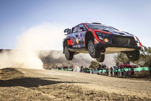 06 Dani SORDO (ESP), Candido CARRERA (ESP), HYUNDAI SHELL MOBIS WORLD RALLY TEAM, HYUNDAI i20 N Rally1 Hybrid, WRC, Motorsport Rallye, WM action during the Rally Guanajuato Mexico 2023, 3rd round of the 2023 WRC World Rally Car Championship, from March 16 to 19, 2023 at Leon, Guanajuato, in Mexico - AUTO - WRC - RALLY GUANAJUATO MEXICO 2023 DPPI Panoramic RPPA_2023_03_Mexico_491