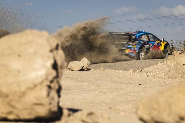 08 Ott TANAK (EST), Martin JARVEOJA (EST), M FORD WORLD RALLY TEAM, FORD Puma Rally1 Hybrid, WRC, Motorsport Rallye, WM ,action during the Rally Guanajuato Mexico 2023, 3rd round of the 2023 WRC World Rally Car Championship, from March 16 to 19, 2023 at Leon, Guanajuato, in Mexico - AUTO - WRC - RALLY GUANAJUATO MEXICO 2023 DPPI Panoramic RPPA_2023_03_Mexico_583