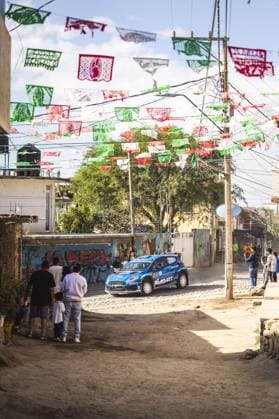22 Adrien FOURMAUX (FRA), Alexandre CORIA (FRA), M FORD WORLD RALLY TEAM, FORD Fiesta MkII, RC2, Rally2, action during the Rally Guanajuato Mexico 2023, 3rd round of the 2023 WRC, Motorsport Rallye, WM World Rally Car Championship, from March 16 to 19, 2023 at Leon, Guanajuato, in Mexico - AUTO - WRC - RALLY GUANAJUATO MEXICO 2023 DPPI Panoramic RPPA_2023_03_Mexico_649
