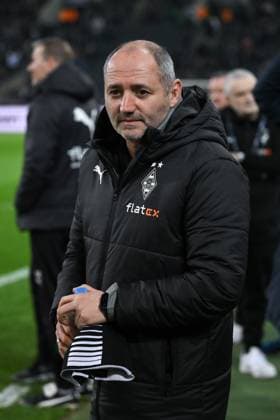 Co Trainer Oliver Neuville (Borussia Moenchengladbach) 17.03.2023, Fussball GER, Saison 2022 2023, 1. Bundesliga, 25. Spieltag, Borussia Mönchengladbach - SV Werder Bremen 2:2, Moenchengladbach Borussia Park Nordrhein Westfalen Deutschland